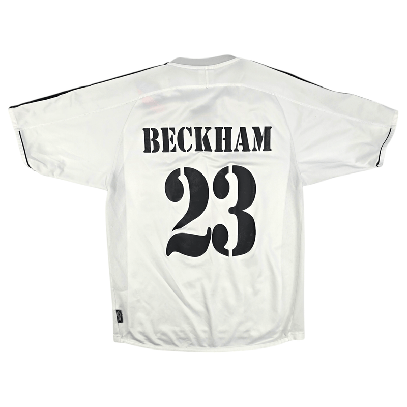 2003/04 Real Madrid Home Football Shirt (S) Adidas #23 Beckham - Football Finery - FF204454