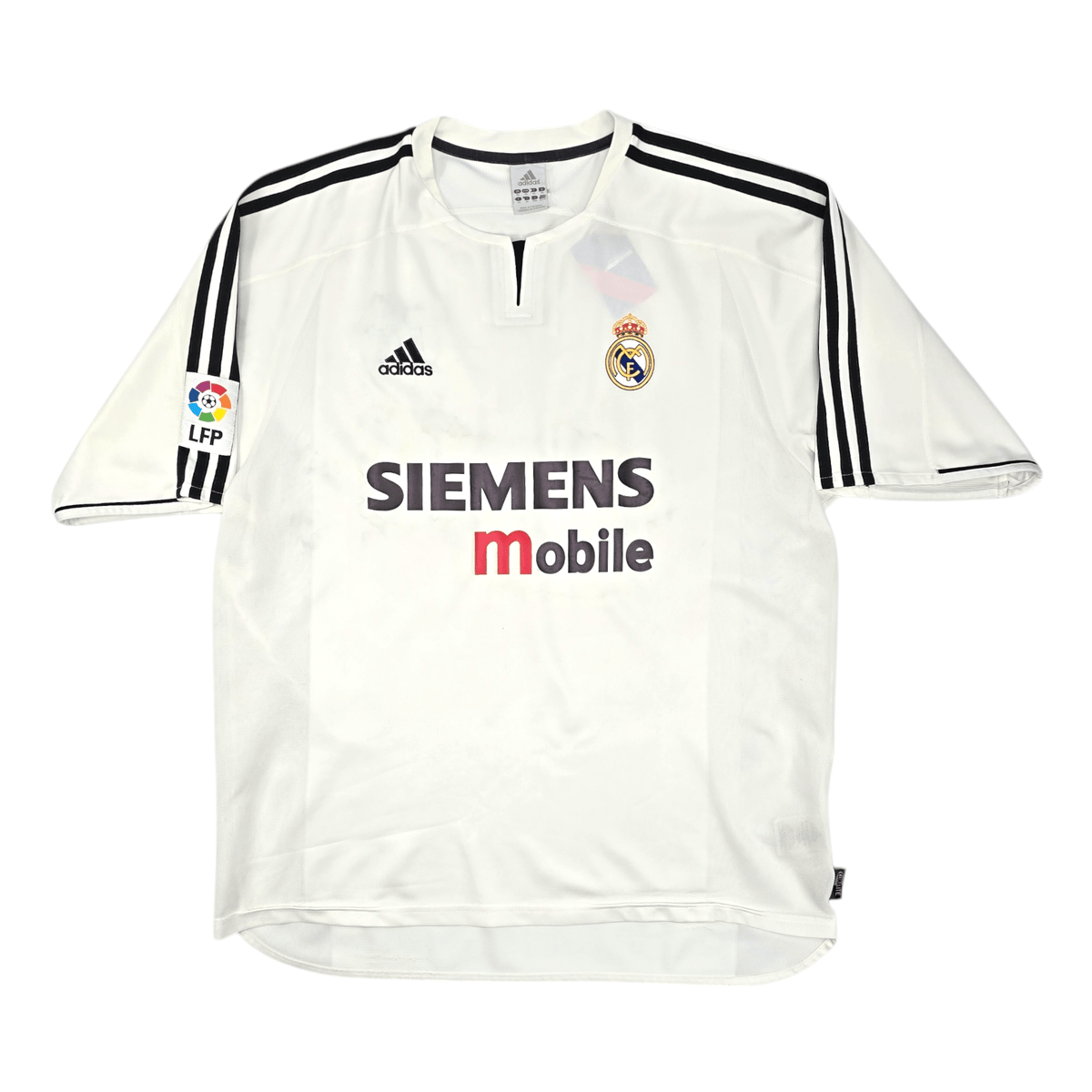 2003/04 Real Madrid Home Football Shirt (XL) Adidas #23 Beckham - Football Finery - FF204485