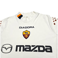 2003/04 Roma Away Football Shirt (M) Diadora - Football Finery - FF203298