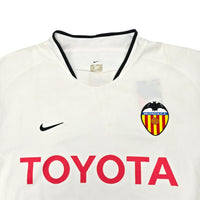 2003/04 Valencia Home Football Shirt (L) Nike - Football Finery - FF204341