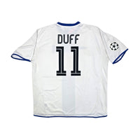 2003/05 Chelsea Away Football Shirt (L) #11 Duff (UCL) - Football Finery - FF203860