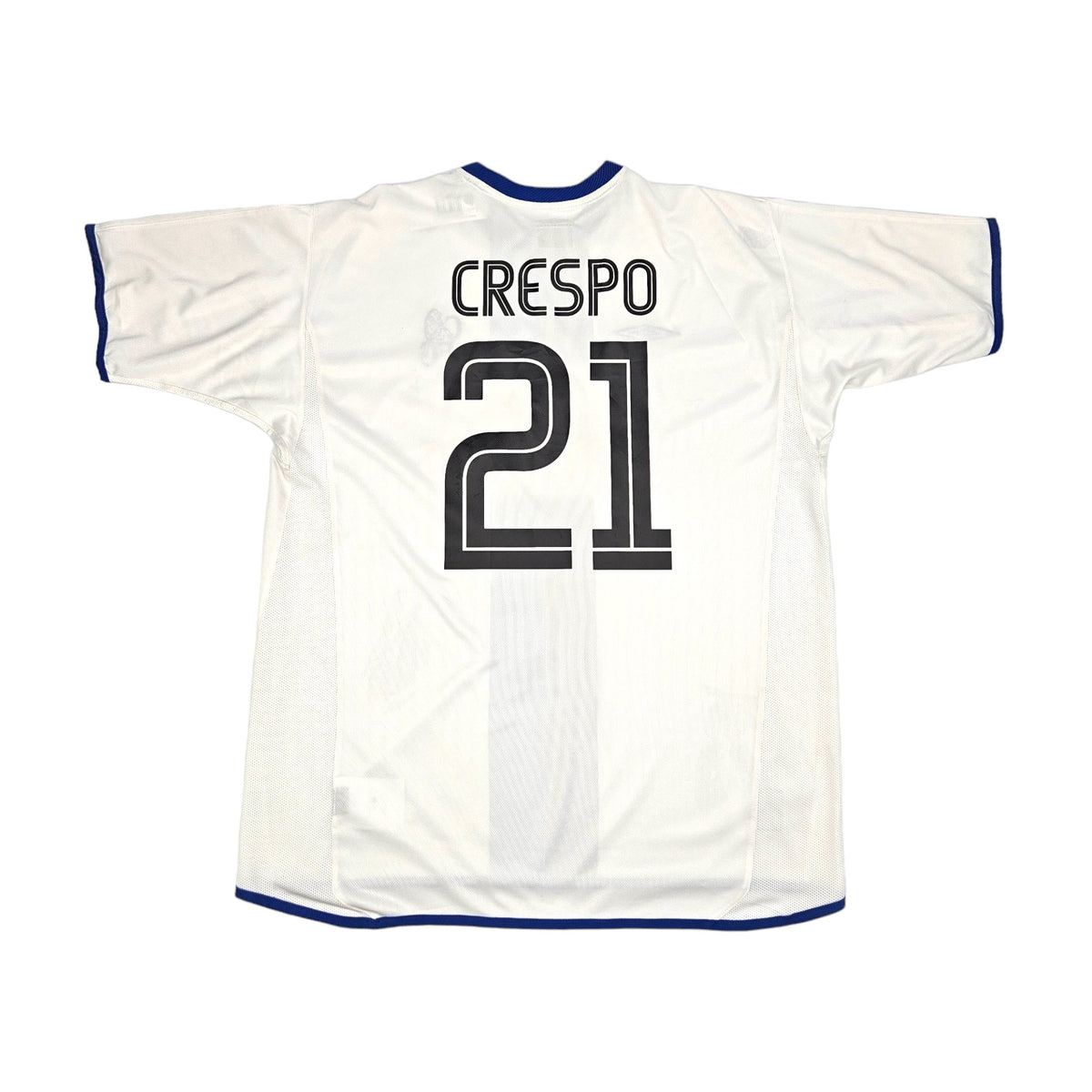 2003/05 Chelsea Away Football Shirt (XL) Umbro #21 Crespo - Football Finery - FF204178