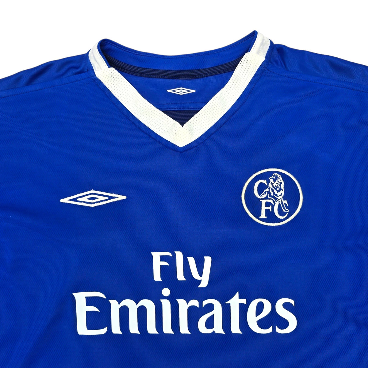 2003/05 Chelsea Home Football Shirt (L) Umbro #4 Makelele (UCL) - Football Finery - FF203858