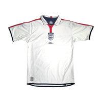 2003/05 England Home Football Shirt (M) Umbro - Football Finery - FF203276