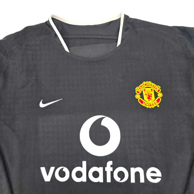 2003/05 Manchester United Away Football Shirt (L) Nike #18 Scholes - Football Finery - FF204331