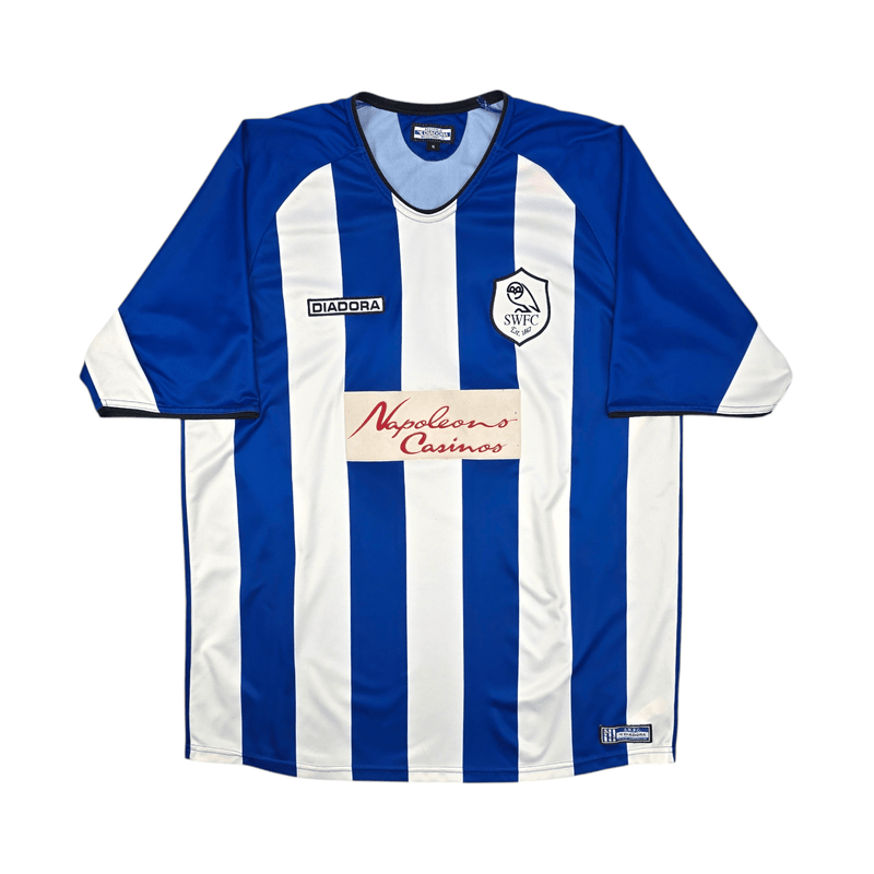 2003/05 Sheffield Wednesday Home Football Shirt (XL) Diadora - Football Finery - FF204501