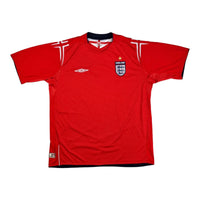 2004 England Away Football Shirt (XL) Umbro - Football Finery - FF202558