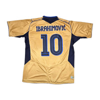 2004 Sweden Third Football Shirt (XL) Umbro #10 Ibrahimovic (Centenary) - Football Finery - FF203846