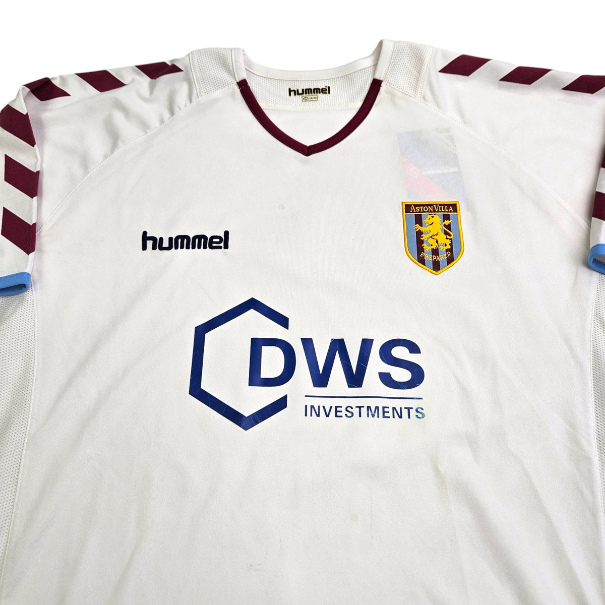 2004/05 Aston Villa Away Football Shirt (M) Hummel - Football Finery - FF203568