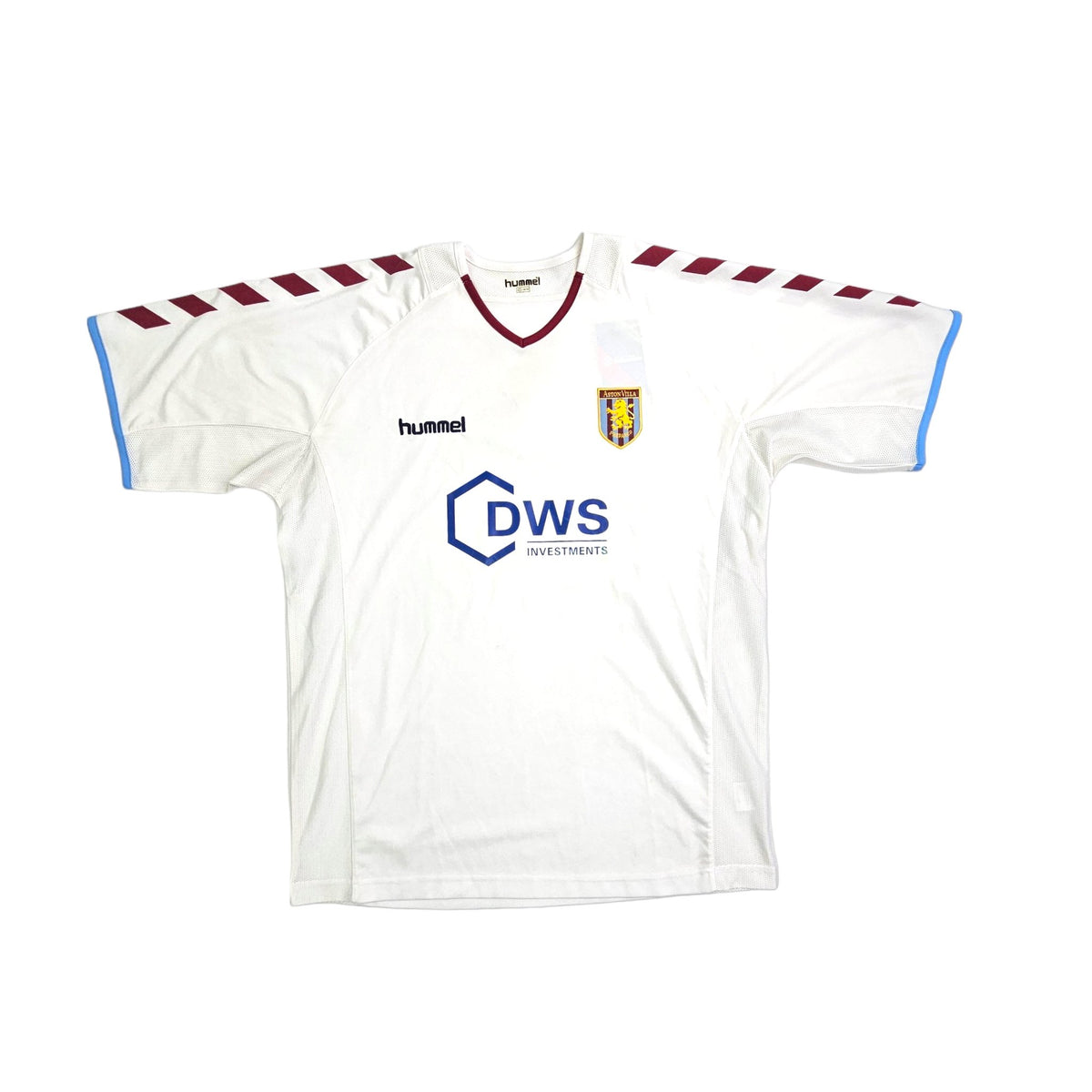 2004/05 Aston Villa Away Football Shirt (M) Hummel - Football Finery - FF203568