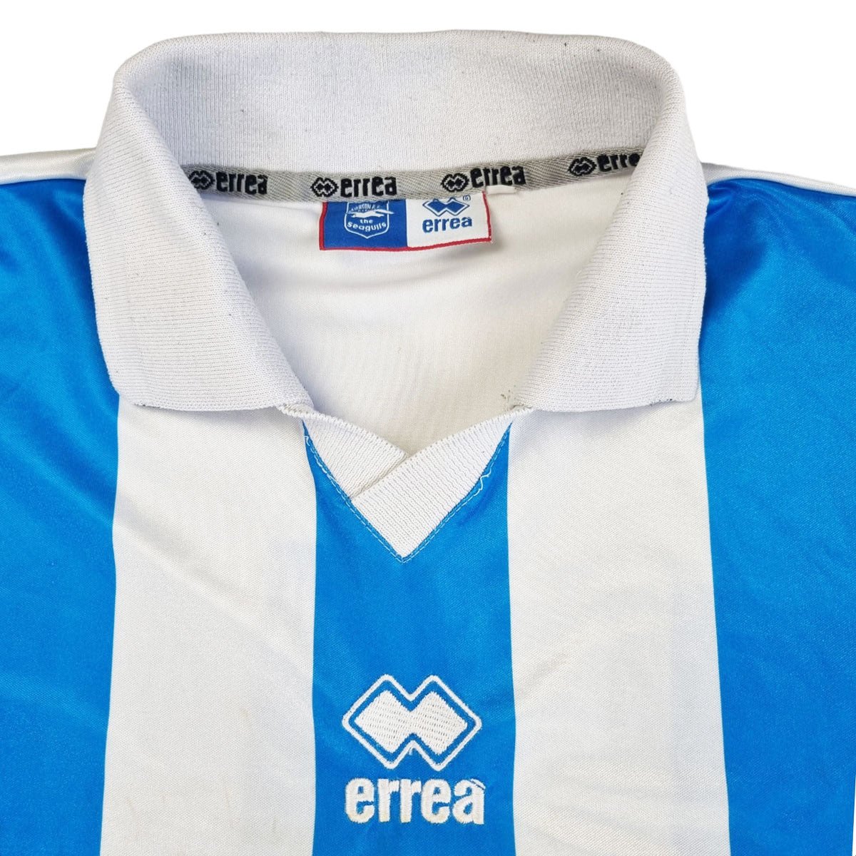 2004/05 Brighton & Hove Albion Home Football Shirt (XL) Errea #4 - Football Finery - FF202411