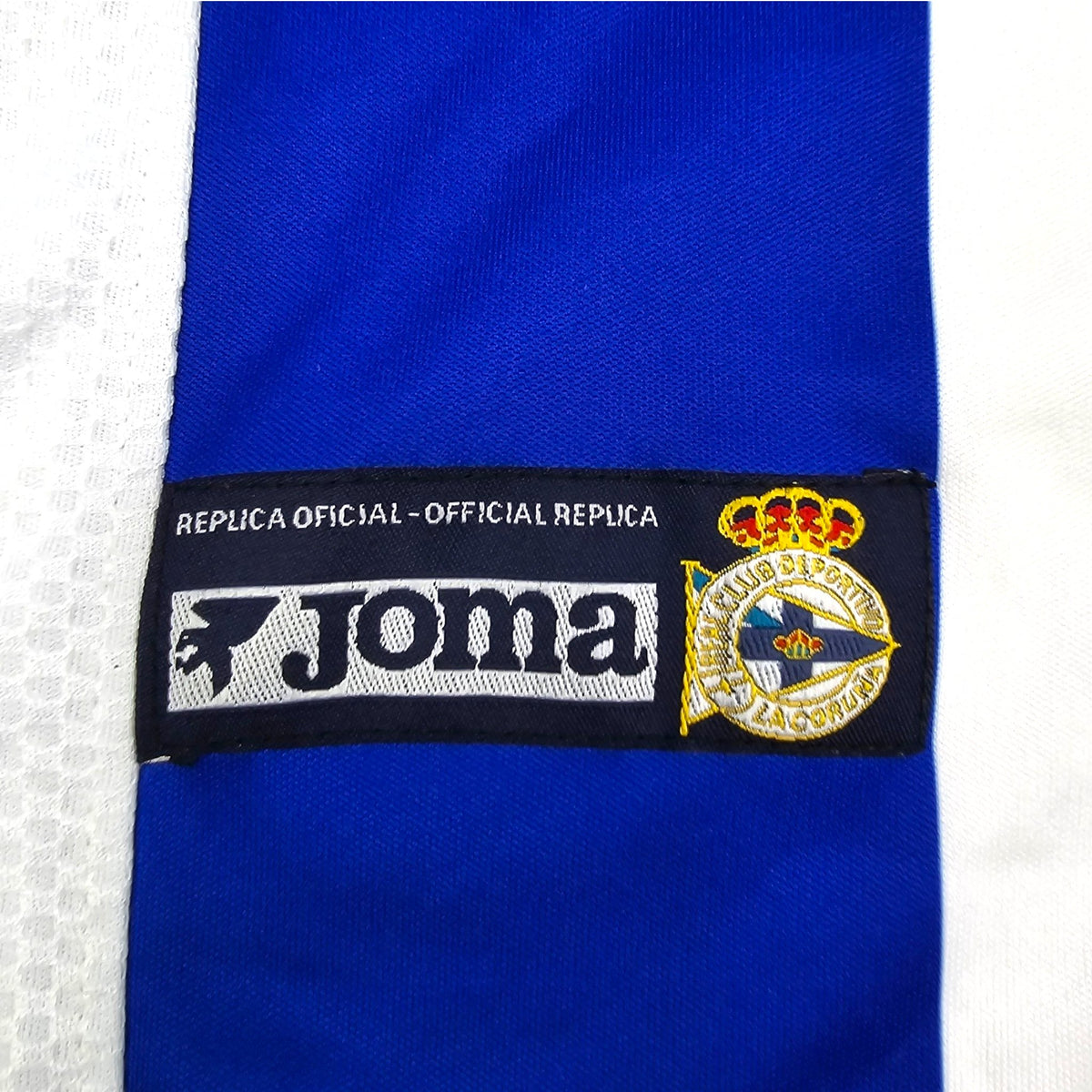 2004/05 Deportivo La Coruna Home Football Shirt (S) Joma - Football Finery - FF202824