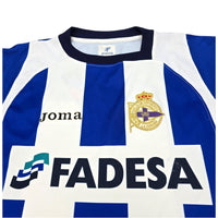 2004/05 Deportivo La Coruna Home Football Shirt (S) Joma - Football Finery - FF202824