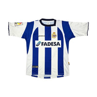 2004/05 Deportivo La Coruna Home Football Shirt (S) Joma - Football Finery - FF202824