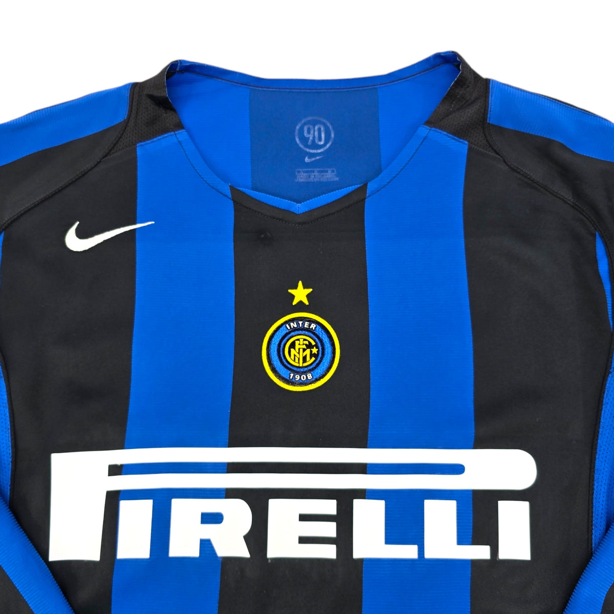 2004/05 Inter Milan Home Football Shirt (L) Nike #20 Recoba - Football Finery - FF204236