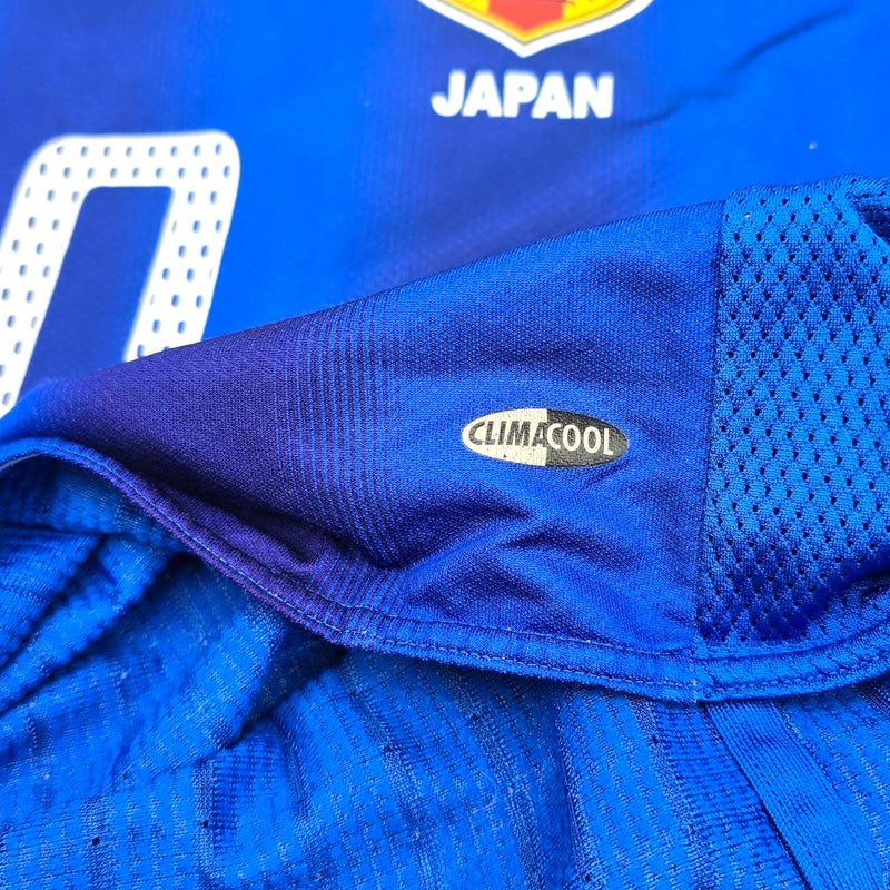 2004/05 Japan Home Football Shirt (M) Adidas #10 Nakamura (Player Version) - Football Finery - FF203885