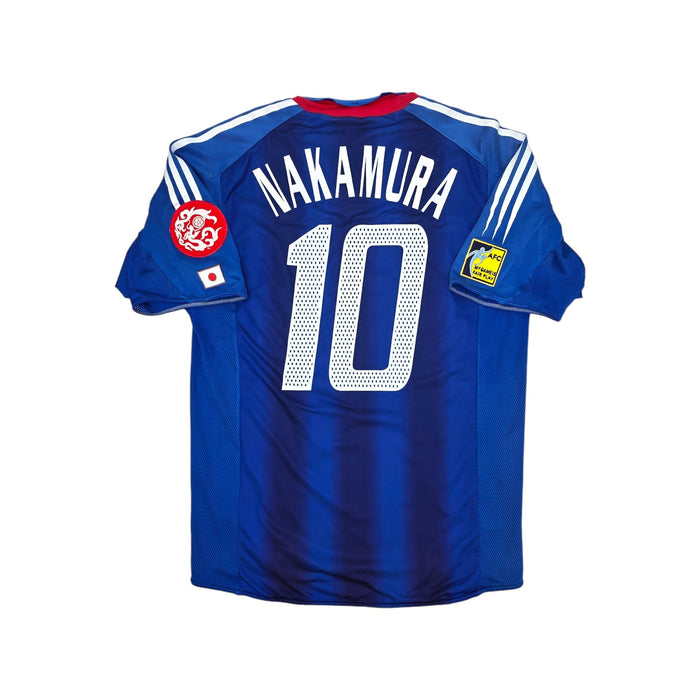 2004/05 Japan Home Football Shirt (M) Adidas #10 Nakamura (Player Version) - Football Finery - FF203885