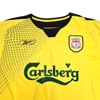 2004/05 Liverpool Away Football Shirt (L) Reebok #8 Gerrard - Football Finery - FF204502