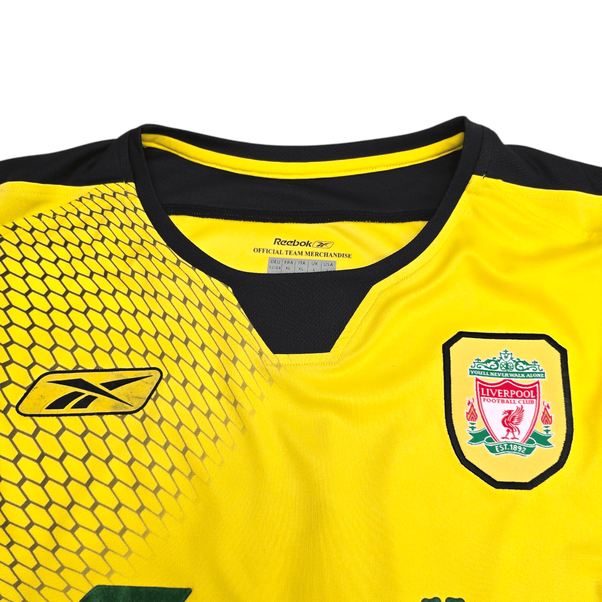 2004/05 Liverpool Away Football Shirt (L) Reebok #8 Gerrard - Football Finery - FF204502