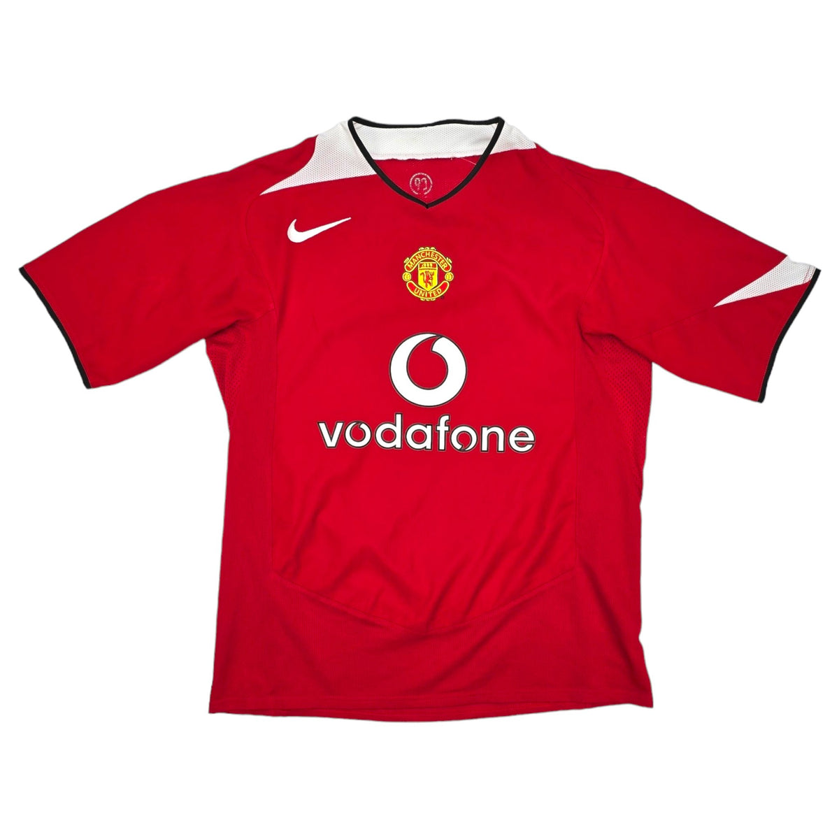 2004/05 Manchester United Home Football Shirt (M) Nike #16 Keane - Football Finery - FF202559