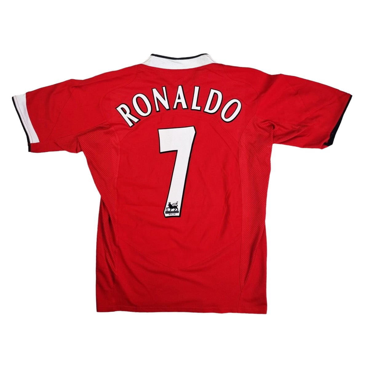 2004/05 Manchester United Home Football Shirt (M) Nike #7 Ronaldo - Football Finery - FF202921