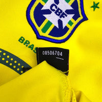 2004/06 Brazil Home Football Shirt (L) Nike #10 Ronaldinho - Football Finery - FF204113