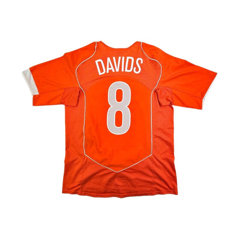 2004/06 Holland Home Football Shirt (M) Nike #8 Davids - Football Finery - FF203631