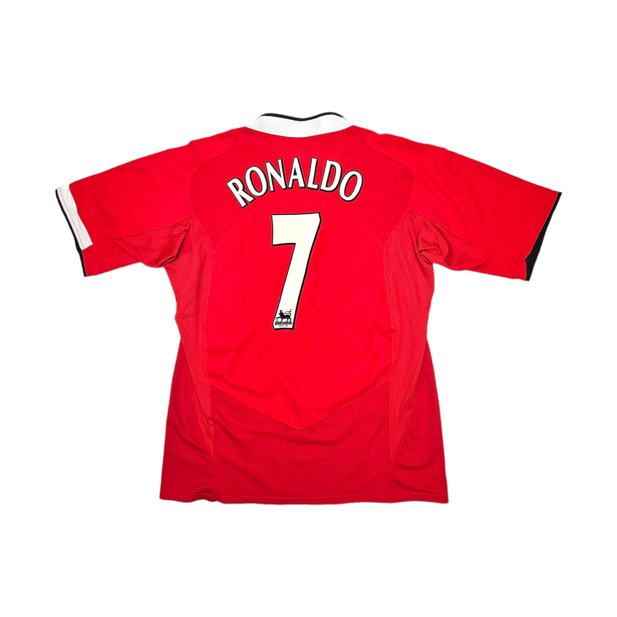 2004/06 Manchester United Home Football Shirt (L) Nike #7 Ronaldo - Football Finery - FF203433