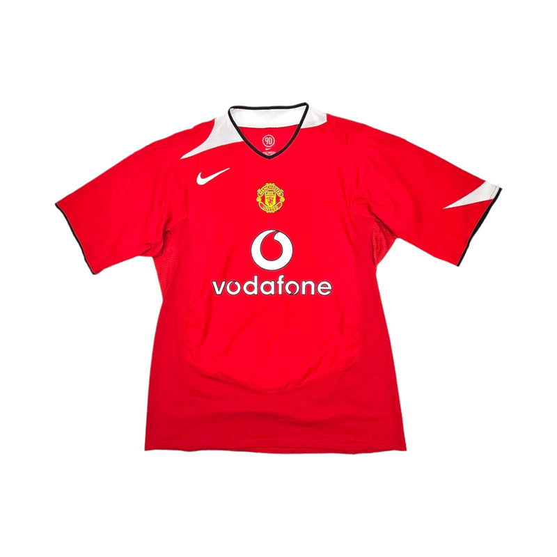 2004/06 Manchester United Home Football Shirt (L) Nike #7 Ronaldo - Football Finery - FF203433