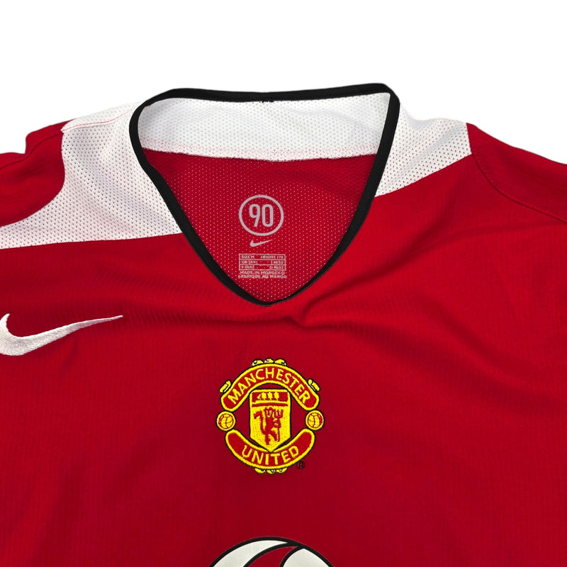 2004/06 Manchester United Home Football Shirt (M) Nike #7 Ronaldo - Football Finery - FF204260