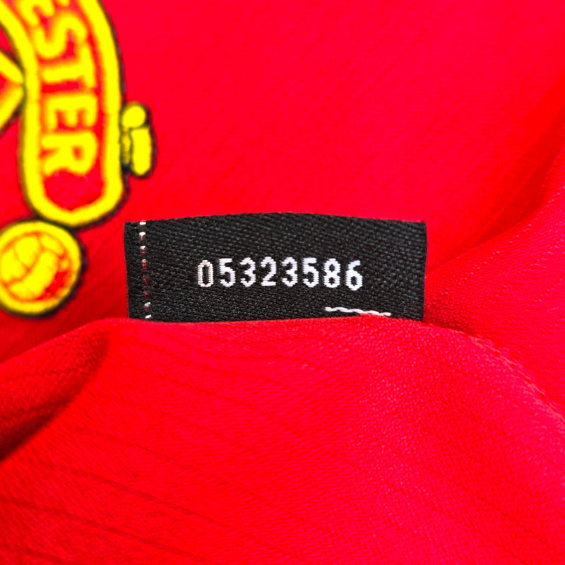 2004/06 Manchester United Home Football Shirt (M) Nike #7 Ronaldo - Football Finery - FF204260