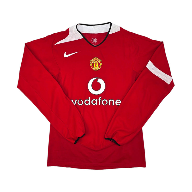 2004/06 Manchester United Home Football Shirt (M) Nike #7 Ronaldo - Football Finery - FF204260