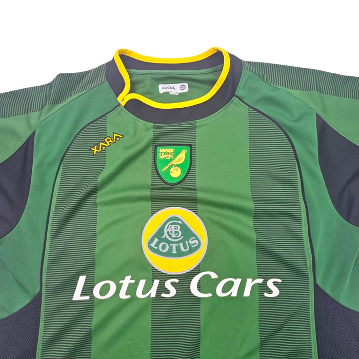 2004/06 Norwich City Away Football Shirt (M) XARA - Football Finery - FF203318