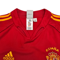 2004/06 Spain Home Football Shirt (M) Adidas #9 Torres - Football Finery - FF204311