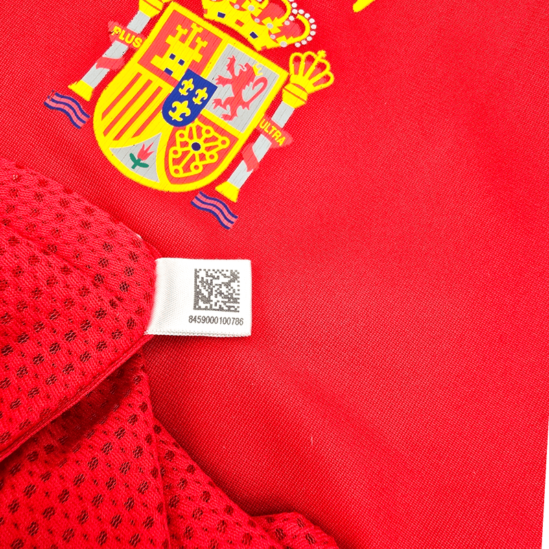 2004/06 Spain Home Football Shirt (M) Adidas (Player Version) - Football Finery - FF204313