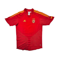 2004/06 Spain Home Football Shirt (S) Adidas #7 Raul - Football Finery - FF203286