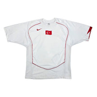 2004/06 Turkey Away Football Shirt (M) Nike - Football Finery - FF203864