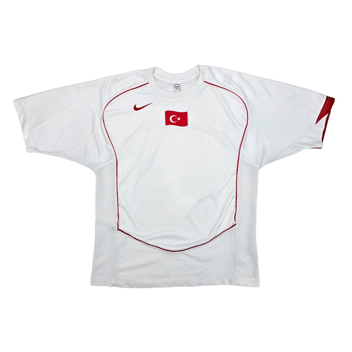 2004/06 Turkey Away Football Shirt (M) Nike - Football Finery - FF203864