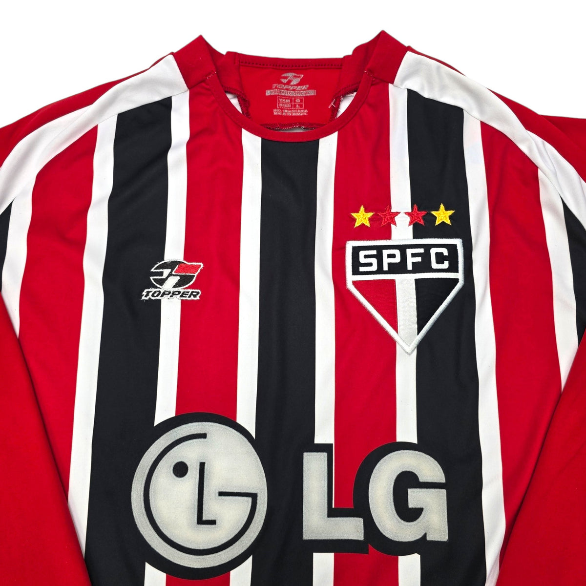 2005 Sao Paulo Away Football Shirt (L) Topper (Toyota Cup) - Football Finery - FF203944