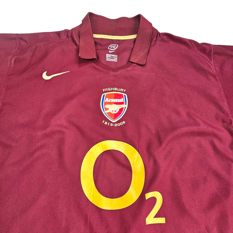 2005/06 Arsenal Home Football Shirt (2XL) Nike #14 Henry - Football Finery - FF203241