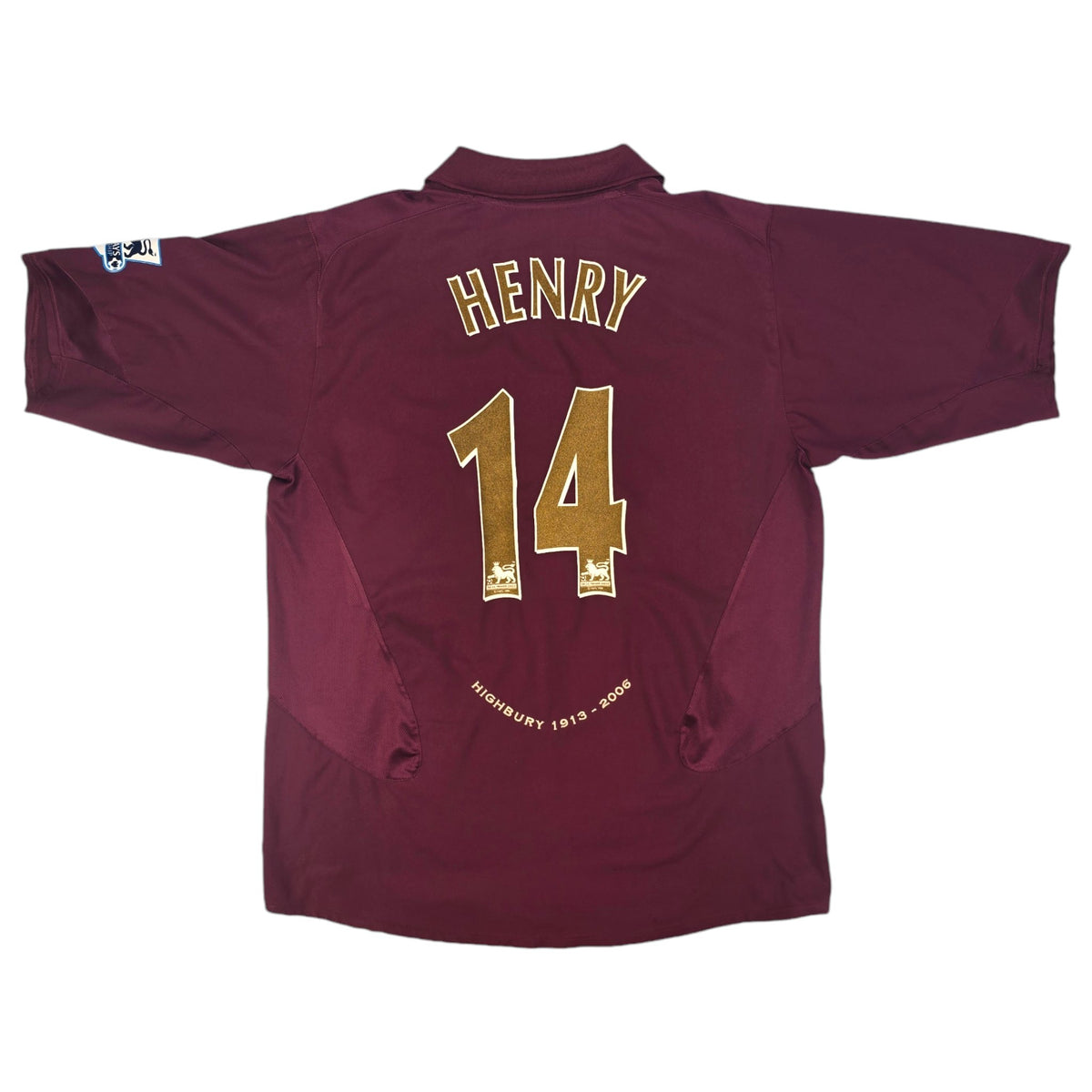 2005/06 Arsenal Home Football Shirt (XL) Nike #14 Henry - Football Finery - FF204426