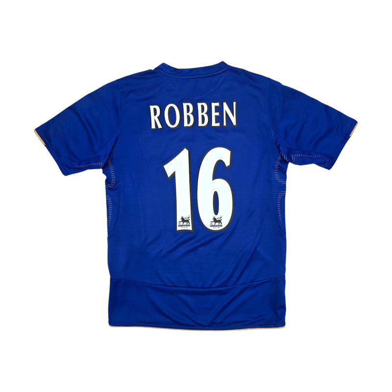 2005/06 Chelsea Home Football Shirt (S) Umbro #16 Robben (Centenary) - Football Finery - FF203782