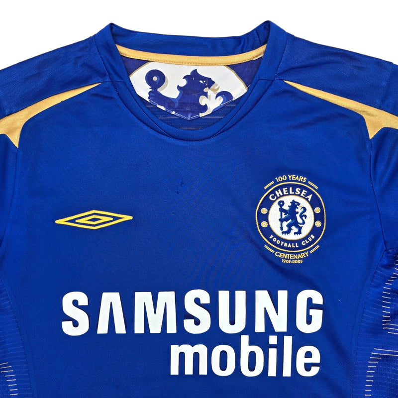 2005/06 Chelsea Home Football Shirt (S) Umbro #16 Robben (Centenary) - Football Finery - FF203782