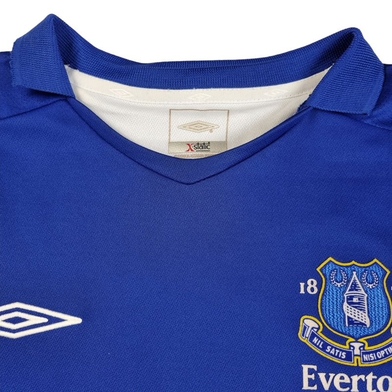 2005/06 Everton Home Football Shirt (M) Umbro #9 Ferguson - Football Finery - FF202336