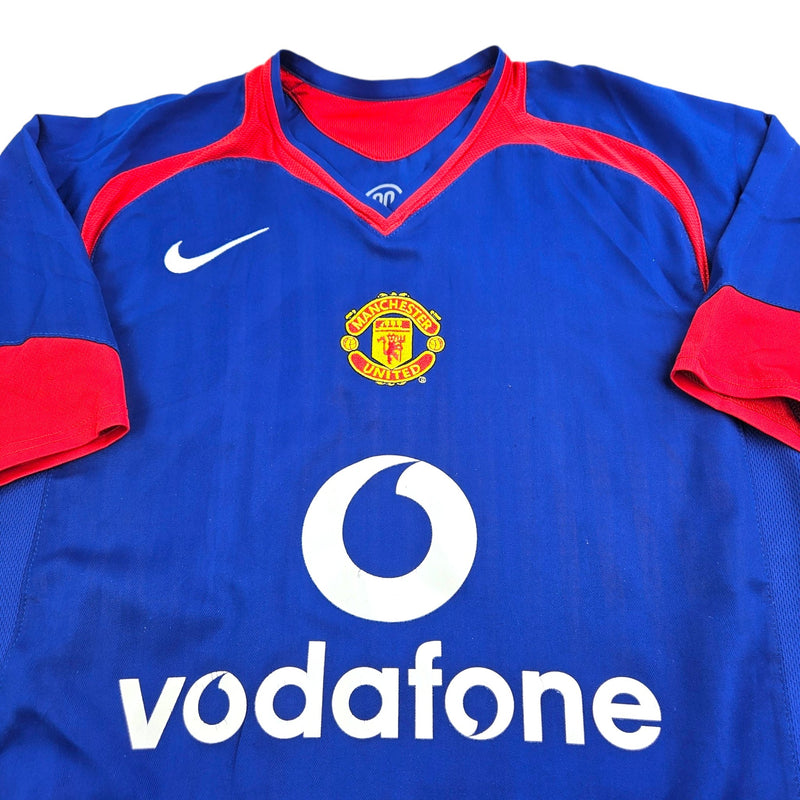 2005/06 Manchester United Away Football Shirt (S) Nike #10 v.Nistelrooy - Football Finery - FF203753