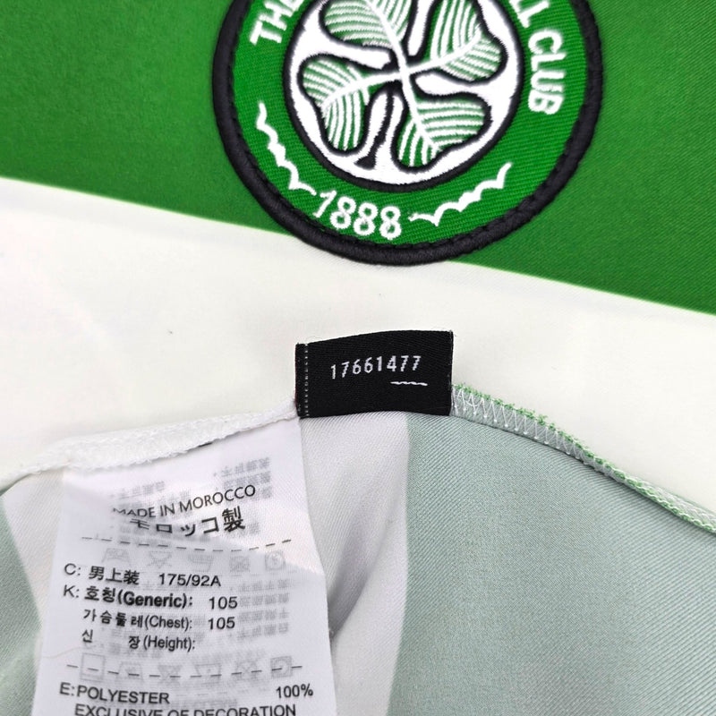 2005/07 Celtic Home Football Shirt (L) Nike #16 Keane - Football Finery - FF203894