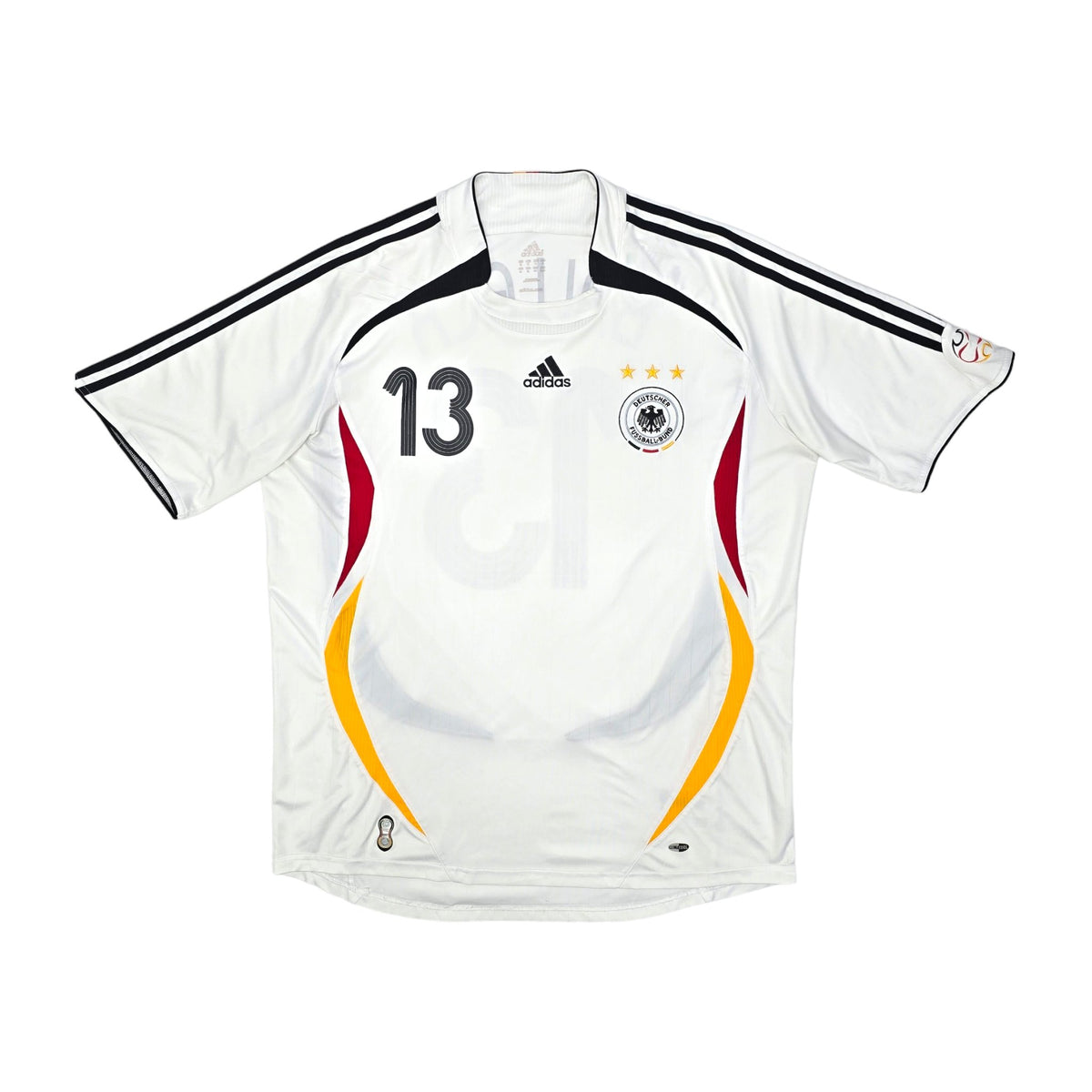 2005/07 Germany Home Football Shirt (XL) Adidas #13 Ballack - Football Finery - FF202893