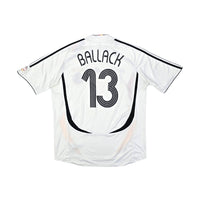 2005/07 Germany Home Football Shirt (XL) Adidas #13 Ballack - Football Finery - FF202893