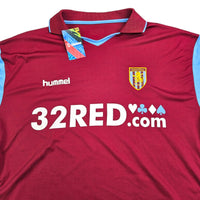 2006/07 Aston Villa Home Football Shirt (2XL) Hummel - Football Finery - FF203460