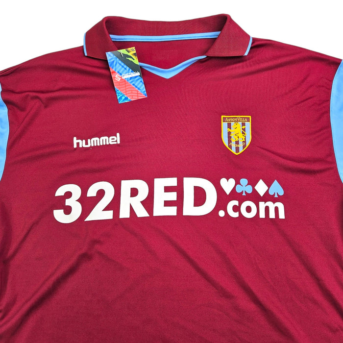 2006/07 Aston Villa Home Football Shirt (2XL) Hummel - Football Finery - FF203460